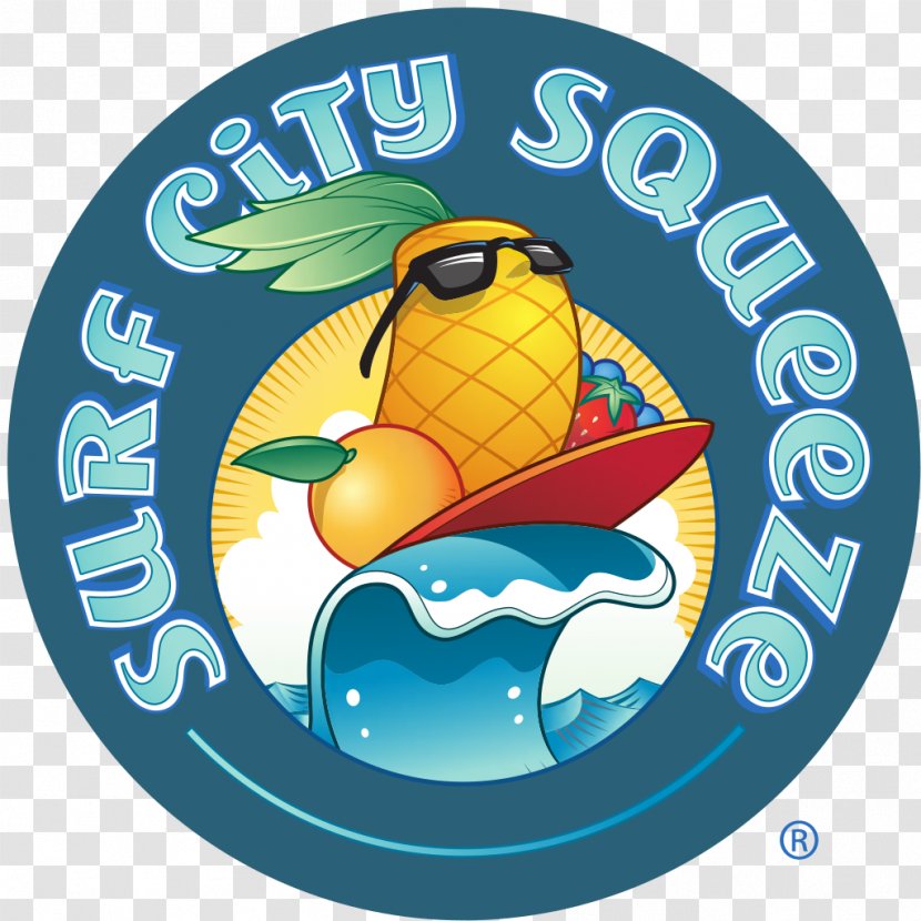 Smoothie Surf City Squeeze Cafe Restaurant Kahala Brands - Logo - Robeks Transparent PNG
