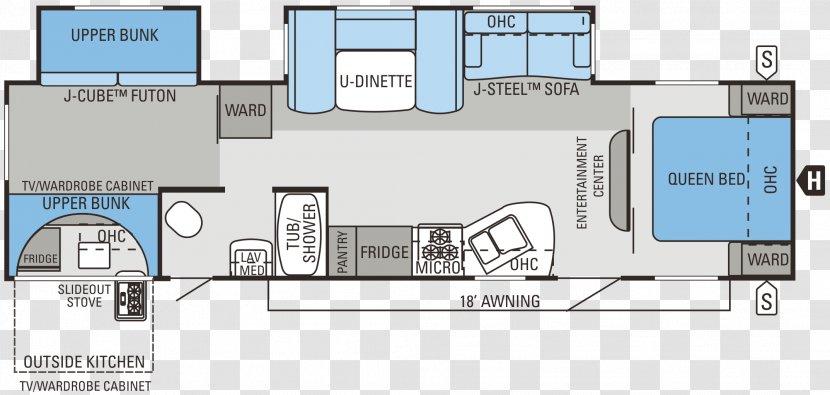 Floor Plan Jayco, Inc. Caravan Campervans House Transparent PNG