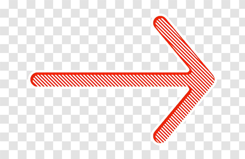 App Icon Arrow Interface - Red - Sign Logo Transparent PNG