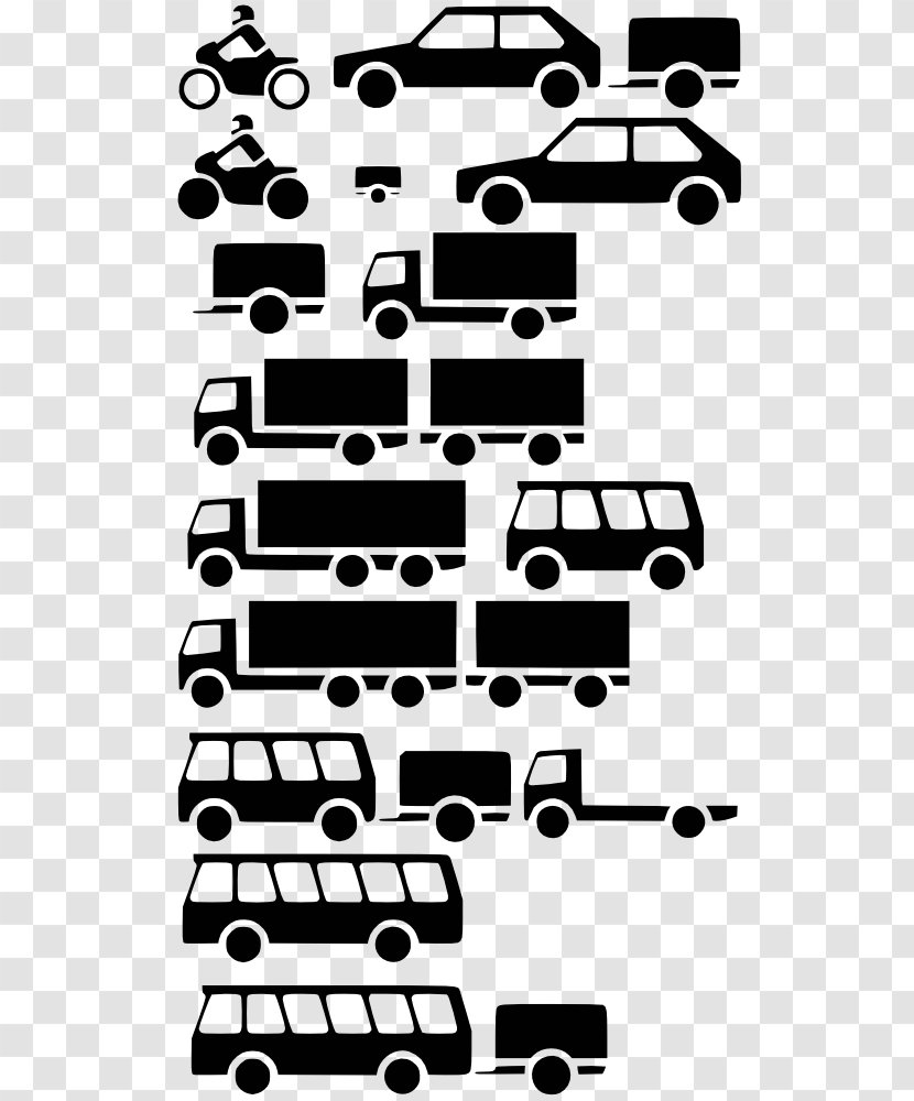 Car Vehicle Truck Silhouette - Heart Transparent PNG