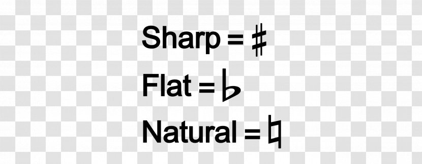 Natural Flat Sharp Musical Note Accidental - Heart - Symbols Transparent PNG