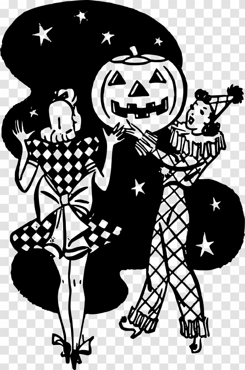 Halloween Costume Clip Art - Silhouette - Ladies Night Transparent PNG