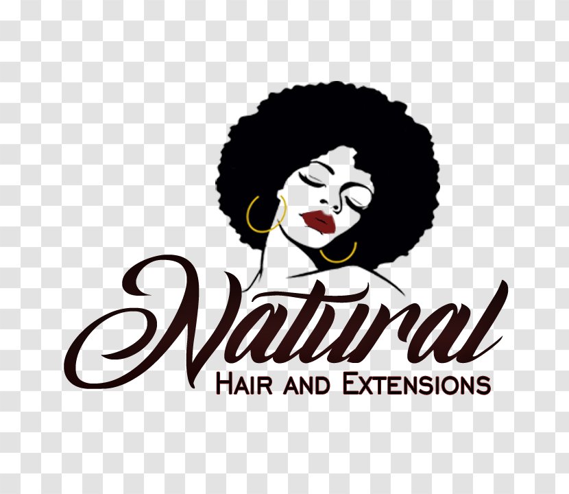 Natural Hair And Extensions Logo Brand Transparent PNG