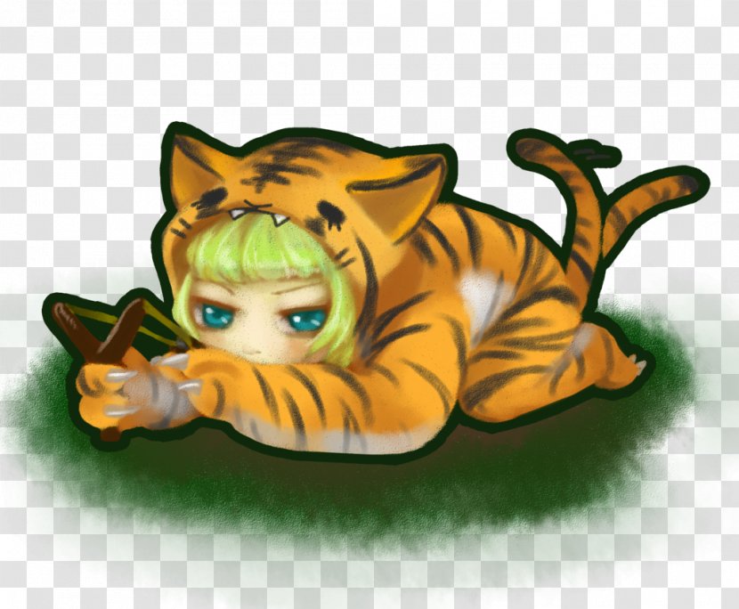 Whiskers Tiger Cat Claw - Legendary Creature Transparent PNG