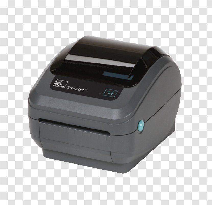 Label Printer Thermal Printing Zebra Technologies - Point Of Sale Transparent PNG