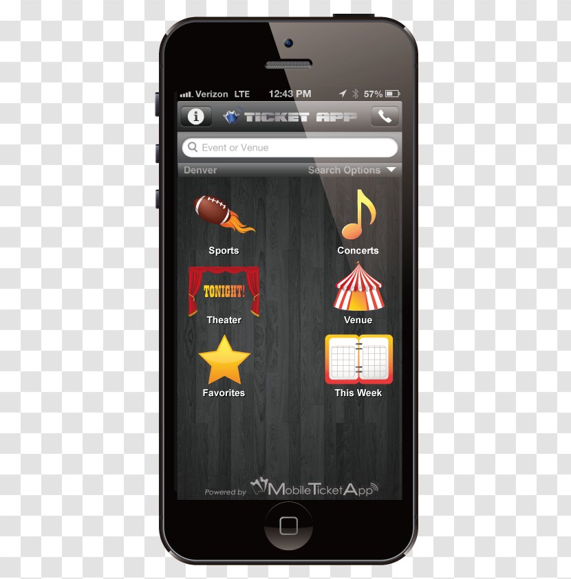 Smartphone Feature Phone Mobile Ticketing Accessories - Electronic Device - App Template Transparent PNG