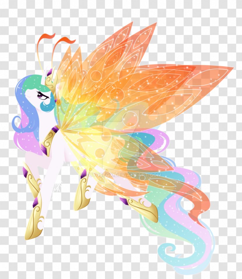 Princess Celestia Luna Pony Pinkie Pie Rainbow Dash - Moths And Butterflies - My Little Transparent PNG