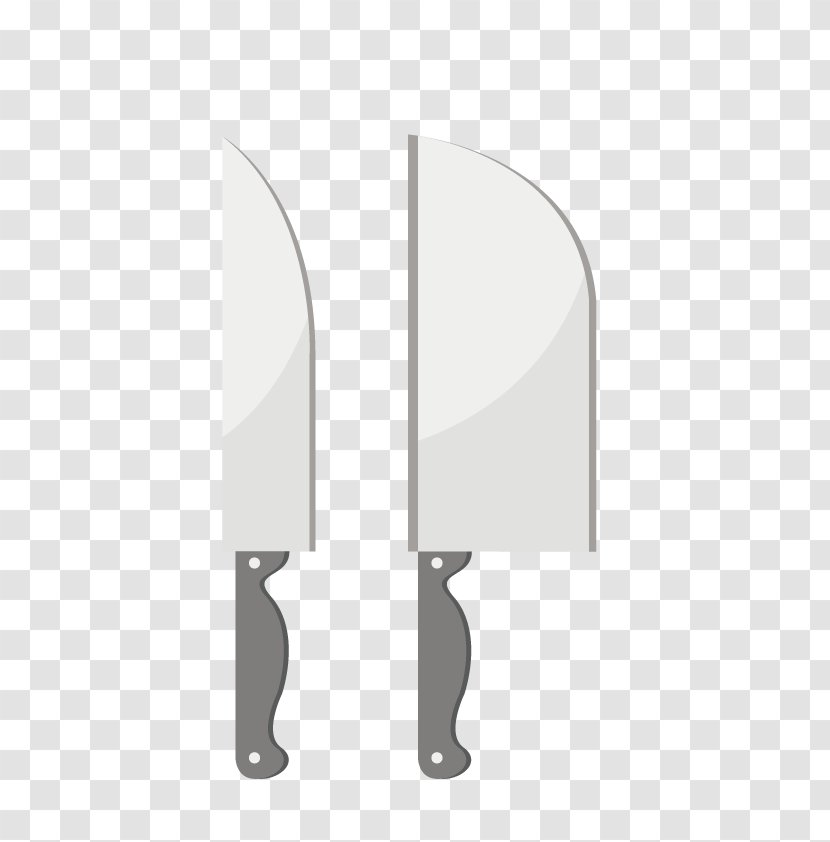 Knife Euclidean Vector - 2 Knives Transparent PNG