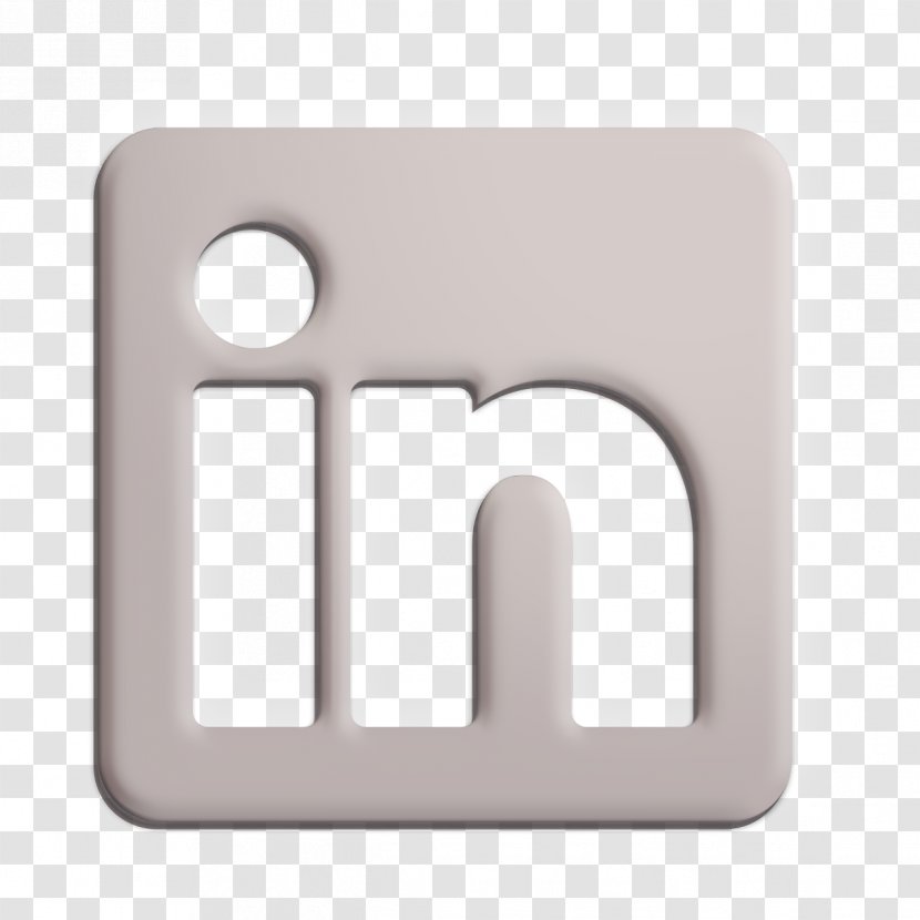 Likedin Icon Logo Media - Rectangle Symbol Transparent PNG