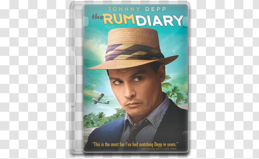 The Rum Diary Johnny Depp Blu-ray Disc DVD Film - Giovanni Ribisi Transparent PNG