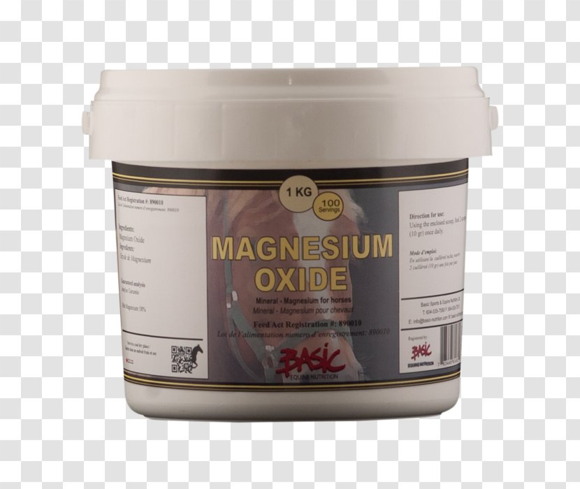 Horse Dietary Supplement Magnesium Oxide Malate Transparent PNG