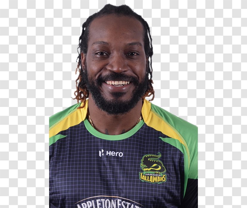 Chris Gayle Caribbean Premier League Jamaica Tallawahs National Cricket Team - Moustache Transparent PNG