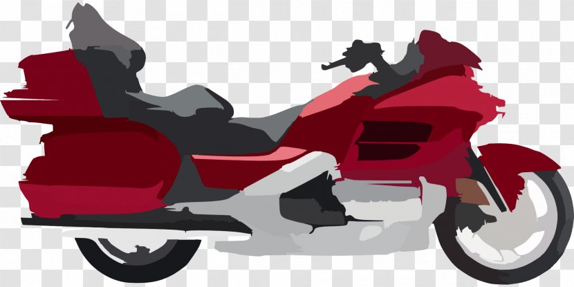 Honda Gold Wing Touring Motorcycle Cruiser - Motorbike Transparent PNG