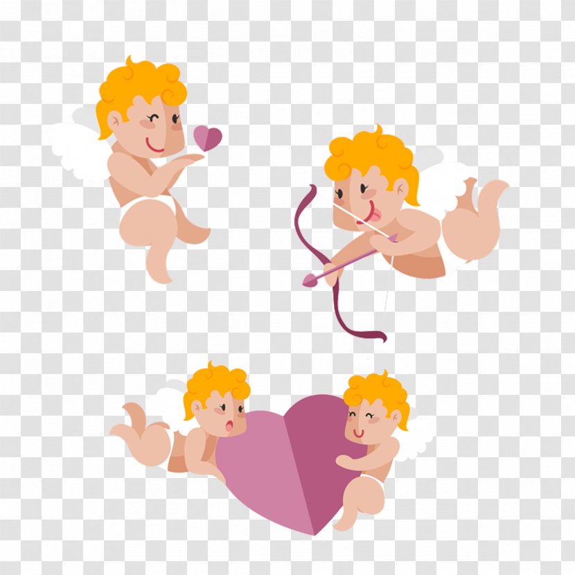 Cupid - Child - Heart Transparent PNG