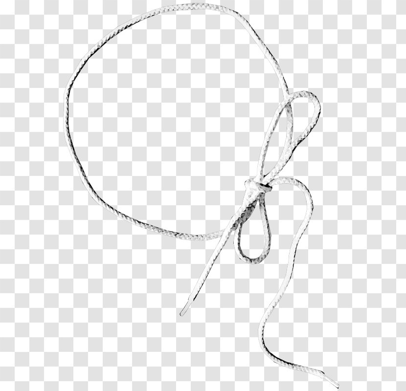 Rope Knot Euclidean Vector - Black And White - Knotted Transparent PNG