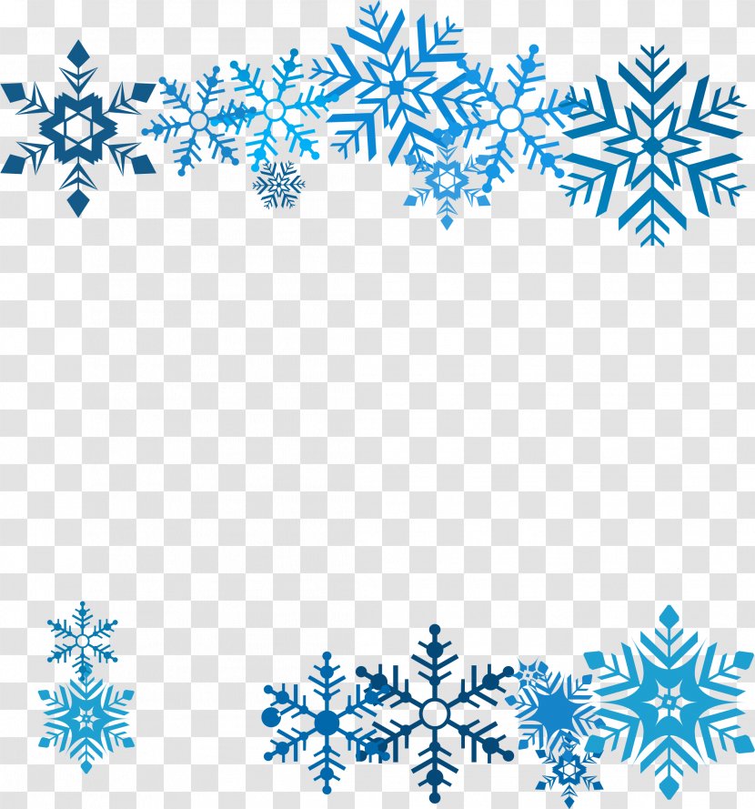 Snowflake Icon - Snow - Beautiful Blue Transparent PNG