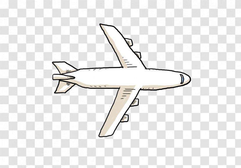 Airplane Product Design Line Angle - Vehicle - Propeller Transparent PNG