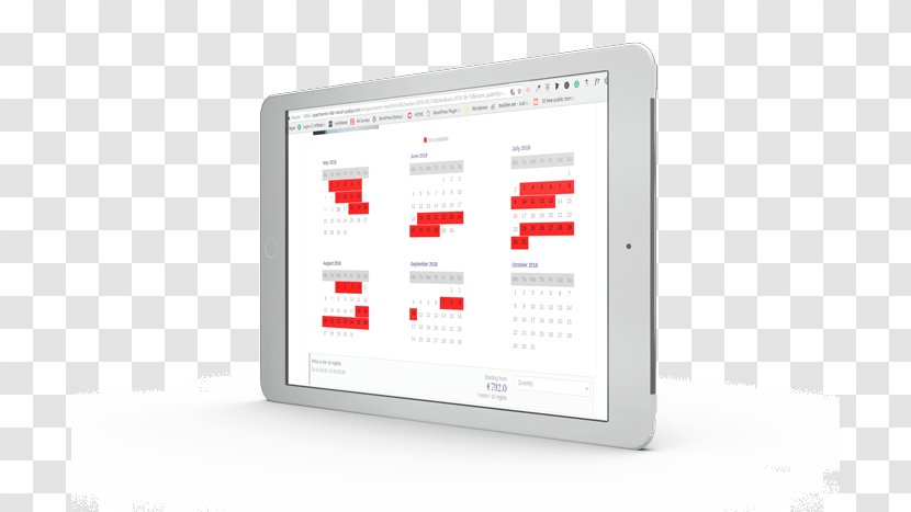 Web Page Website Development World Wide Hotel Booking.com - Software - Kalendar 2018 Hrvatska Transparent PNG