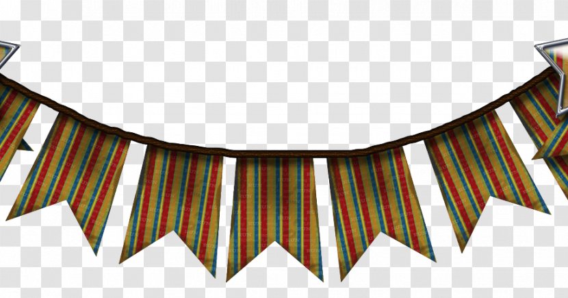 Banner Gender Reveal Birthday Pennon - Ribbon Stripe Transparent PNG