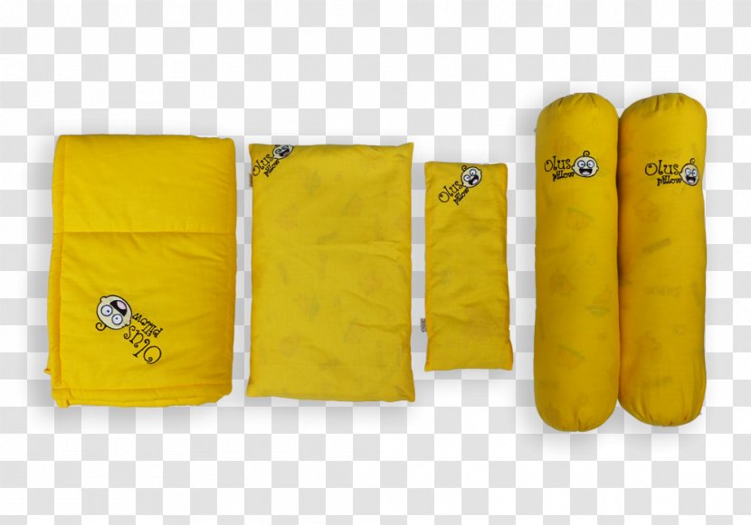 Yellow Bolster Pillow Blue Bean Bag Chairs - Sleep - Kacang Hijau Transparent PNG