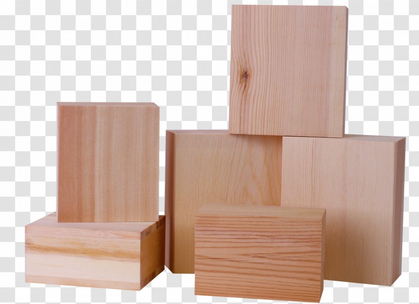 Wood Block Paper Craft Hardwood - Plywood - Decoration Transparent PNG