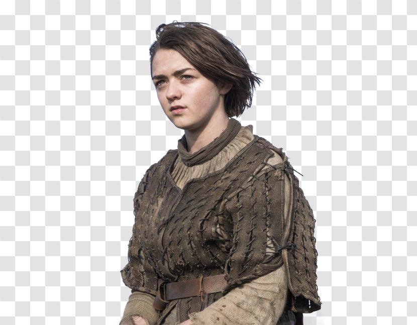 Game Of Thrones Arya Stark Maisie Williams Sandor Clegane Brienne Tarth - Outerwear Transparent PNG