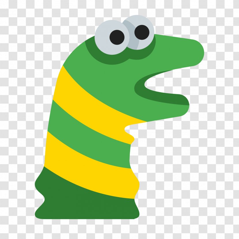 Puppet Green - Sock - Cartoon Transparent PNG