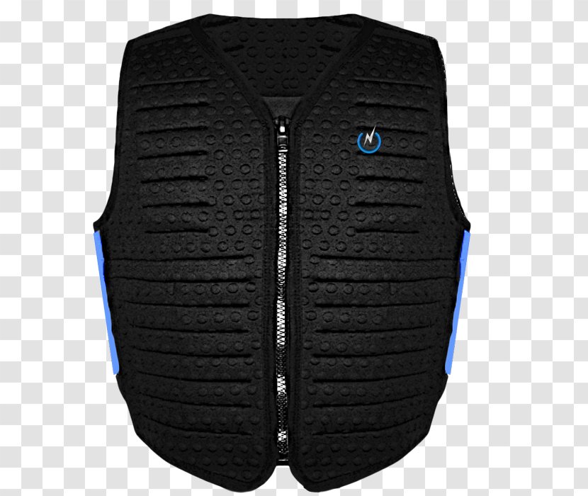 Cardigan Gilets Sleeve Black M - Vest Transparent PNG