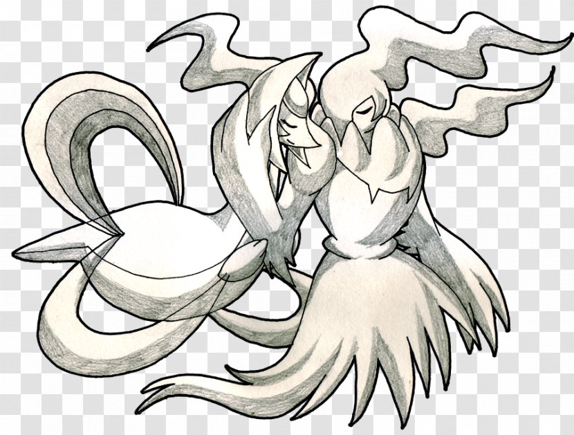 Darkrai Cresselia DeviantArt Image Pokémon - Frame - Tree Transparent PNG