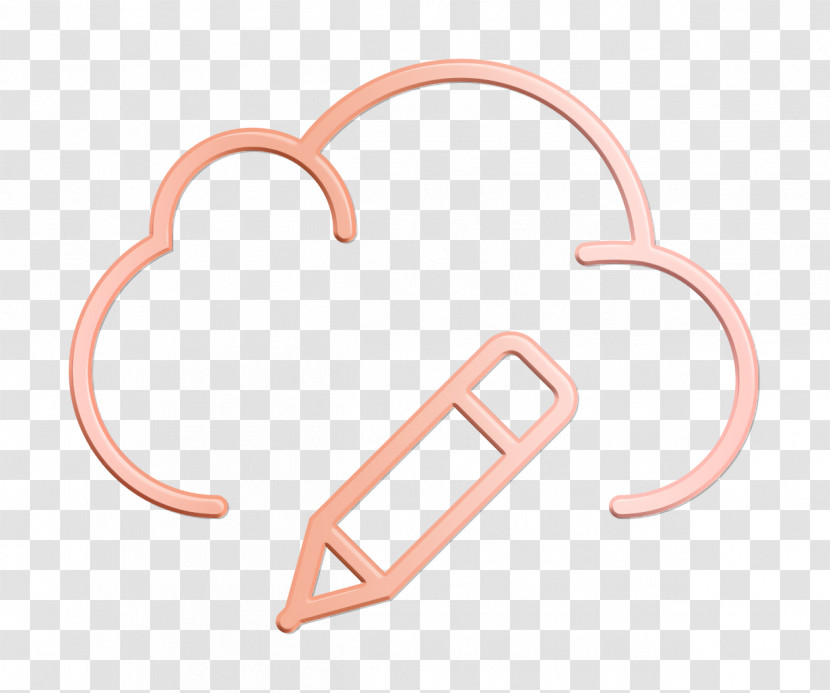 Data Icon Interaction Set Icon Cloud Computing Icon Transparent PNG