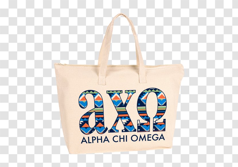 Tote Bag Handbag Eastern Kentucky University Alpha Chi Omega - Beige Transparent PNG