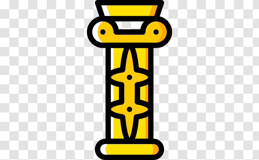 Line Clip Art - Symbol - Ornamental Column Transparent PNG