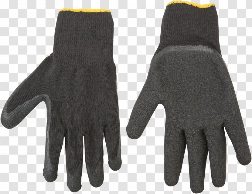 Glove Latex Leather Cotton Tool - Guma Transparent PNG