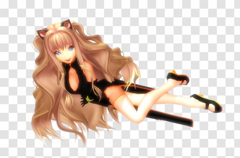 MikuMikuDance SeeU Vocaloid Hatsune Miku Cheongsam - Silhouette Transparent PNG