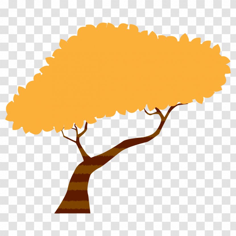 Autumn Tree Broadleaf - Yellow - Plant Transparent PNG