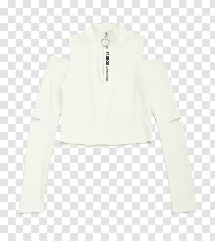 Clothing Suit Blouse Sleeve Shirt - White - Off Sweater Transparent PNG