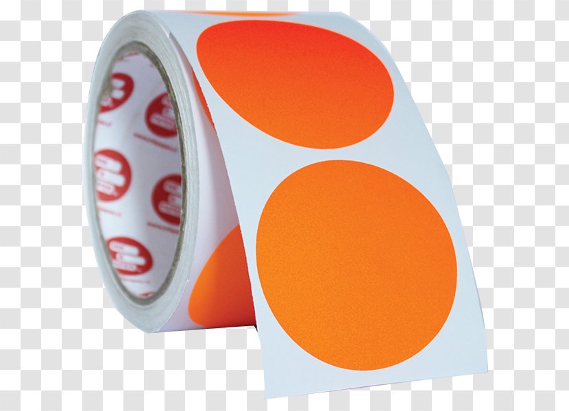 Paper Adhesive Tape Autoadhesivo Packaging And Labeling - Orange - Stretch Transparent PNG