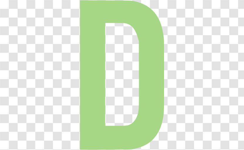 Brand Logo Green Pattern - Number - Letter D Transparent PNG