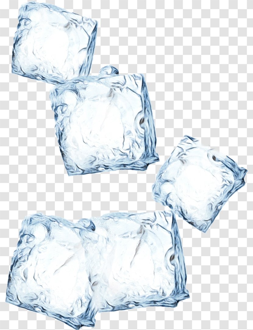 Ice Cube - Drawing - Packing Materials Transparent PNG