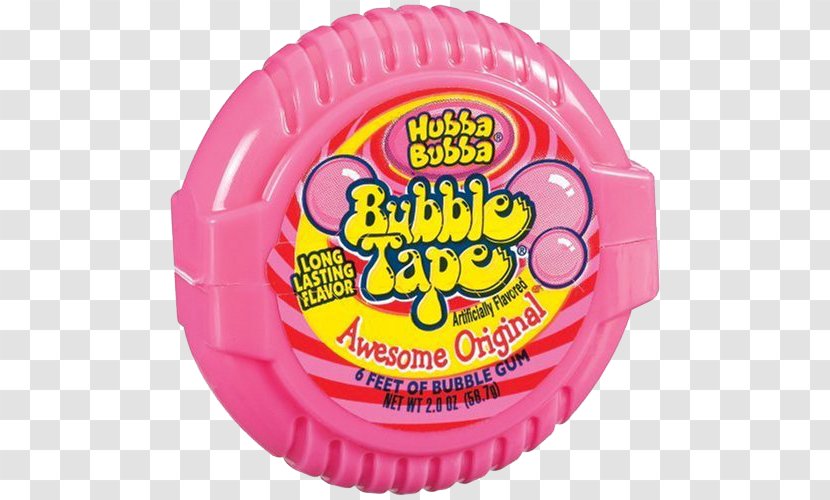 Chewing Gum Hubba Bubba Bubble Tape Eclipse - Wrigley Company Transparent PNG