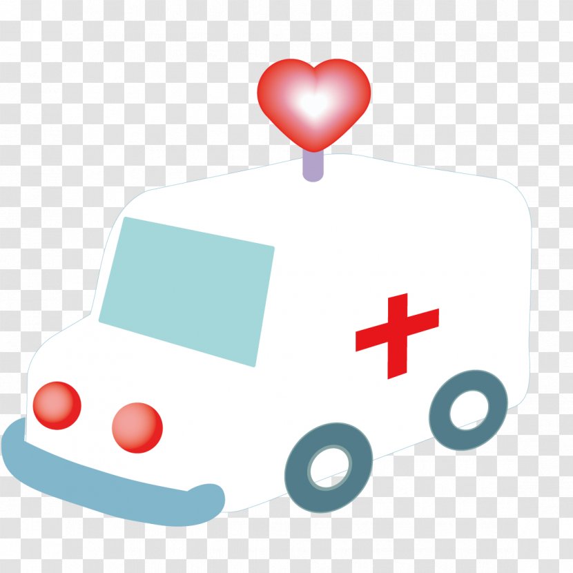 Ambulance Hospital - Heart Transparent PNG