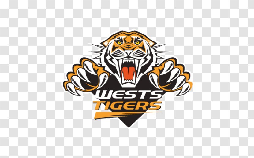 Wests Tigers 2018 NRL Season Gold Coast Titans Parramatta Eels Penrith Panthers - Brand - Tiger Vector Transparent PNG