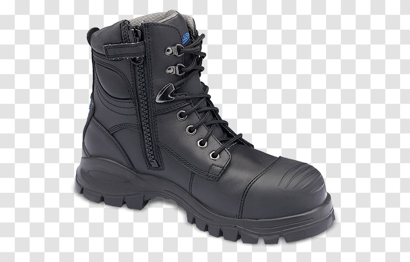 steel toe high heel boots