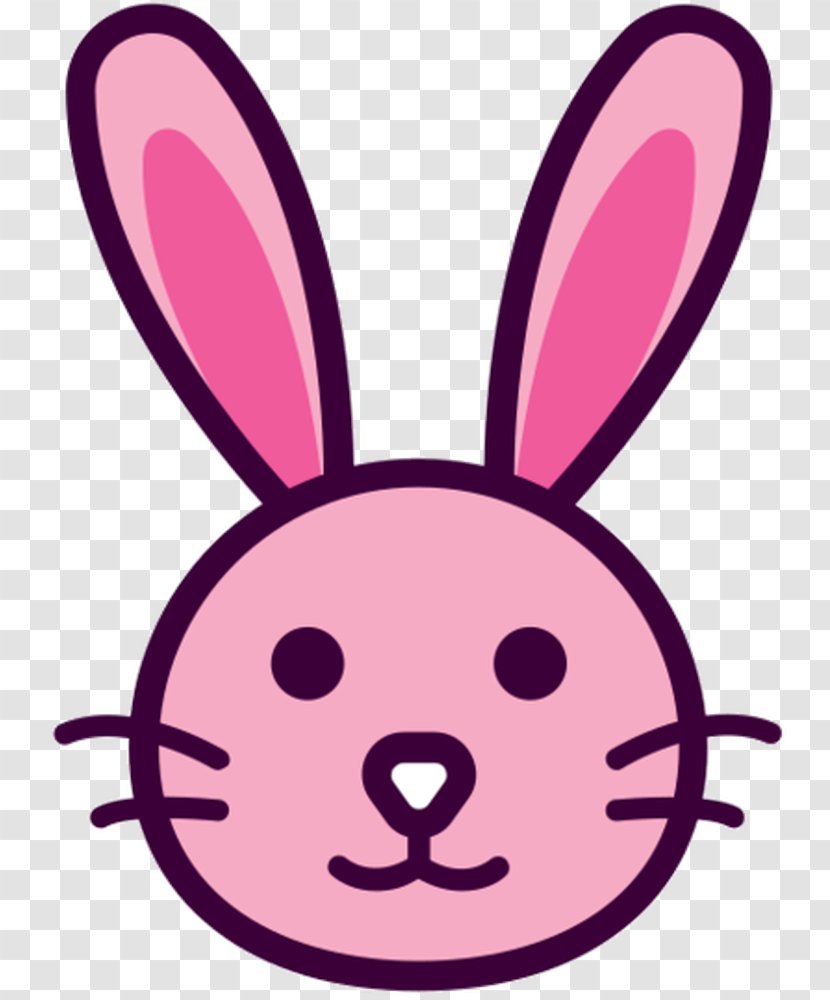 Domestic Rabbit Easter Bunny Clip Art Whiskers - Nose - Head Transparent PNG