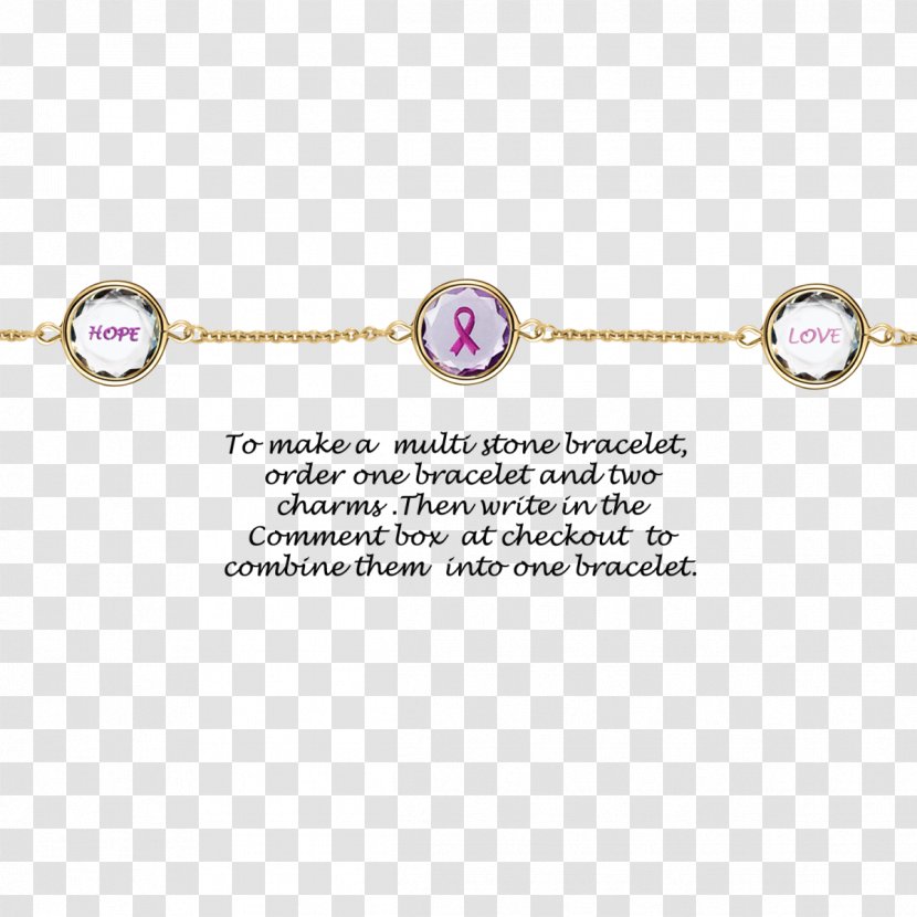 Body Jewellery Bracelet Font - Text Transparent PNG