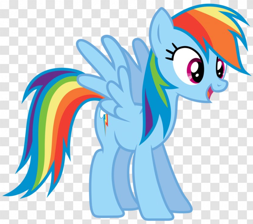 Rainbow Dash Pony Applejack Twilight Sparkle Pinkie Pie - My Little Friendship Is Magic Transparent PNG
