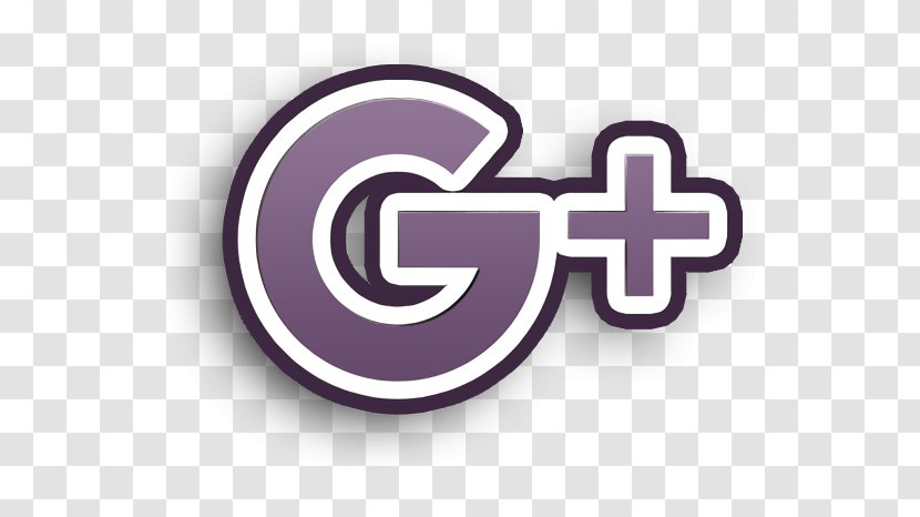 Social Icon Google Plus - Text - Symbol Purple Transparent PNG