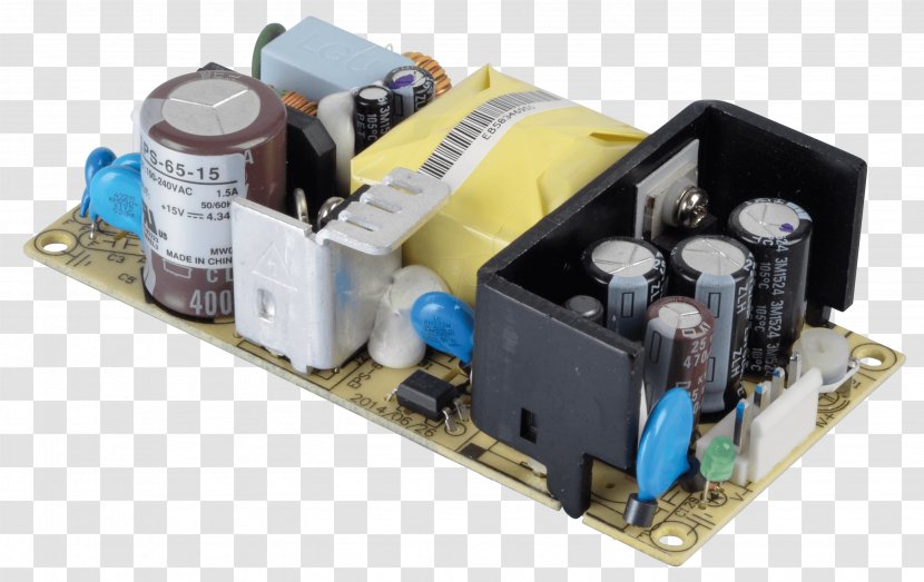 Power Converters Capacitor Electronics Electronic Component Electrical Network - Supply Transparent PNG