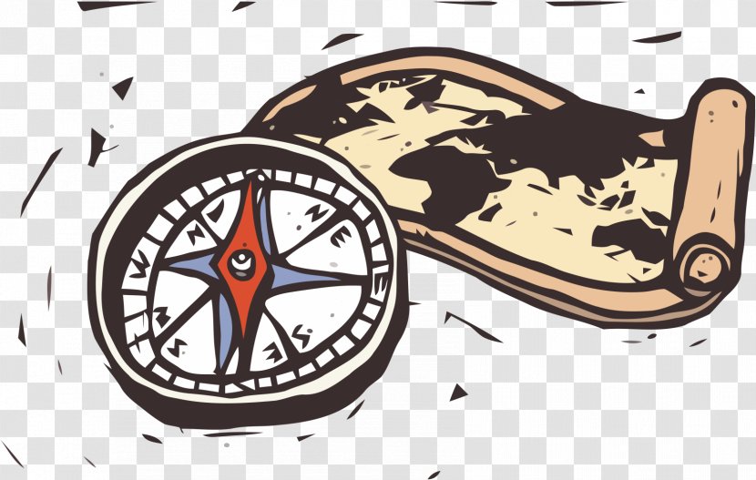 Compass Drawing Clip Art - Cartoon - Compas Transparent PNG