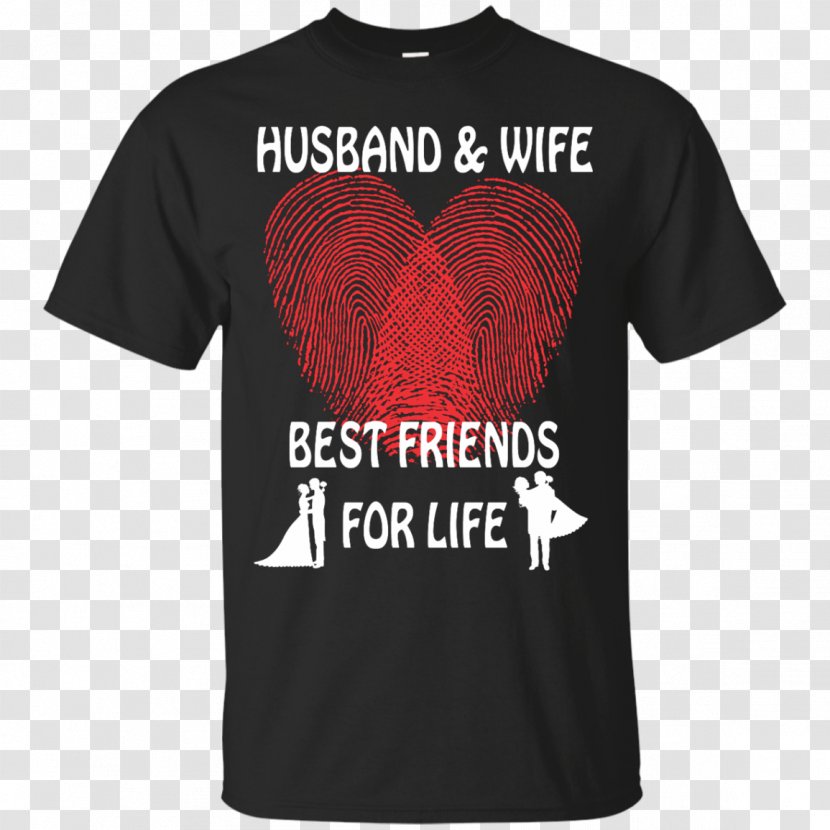 T-shirt Hoodie Top Sleeve - Brand - Husband And Wife Transparent PNG